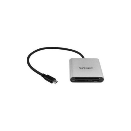 STARTECH MULTI MEMORY CARD READER/WRITER, USB-C 3.0, SD, MICRO-SD,COMPACT FLASH, 2YR