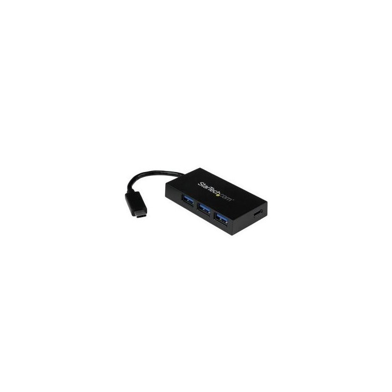 STARTECH 4 PORT USB-C HUB, USB-C(1), USB(3), 2YR