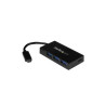 STARTECH 4 PORT USB-C HUB, USB-C(1), USB(3), 2YR