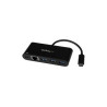 STARTECH 3 PORT USB-C HUB, USB-C(1), USB(3), RJ45, 60W PD, 2YR