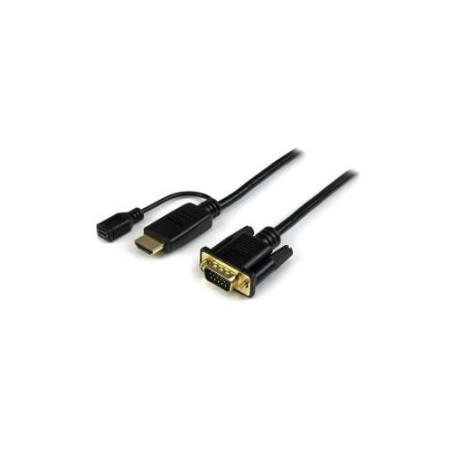 STARTECH 1.8M HDMI TO VGA ADAPTER CABLE, 3YR