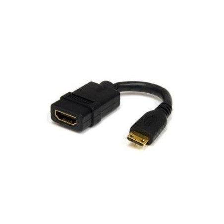 STARTECH 5" HIGH SPEED HDMI ADAPTER CABLE - HDMI TO HDMI MINI- F/M, LTW