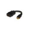 STARTECH 5" HIGH SPEED HDMI ADAPTER CABLE - HDMI TO HDMI MINI- F/M, LTW