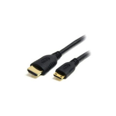 STARTECH 2M HDMI TO MINI HDMI ADAPTER CABLE WITH ETHERNET, BLACK, LTW