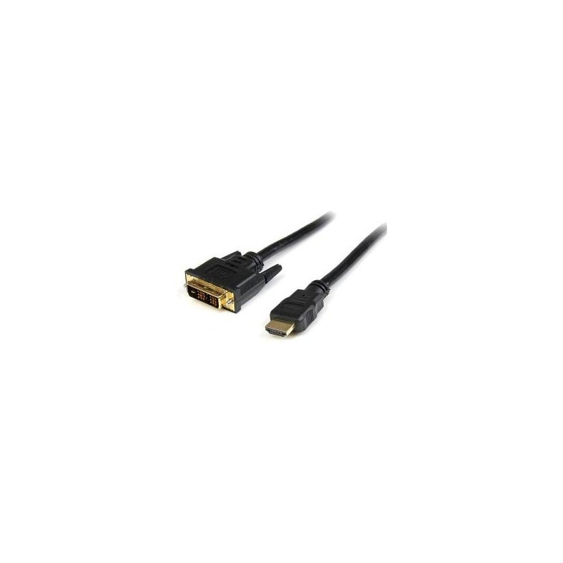 STARTECH 1.8M HDMI TO DVI-D ADAPTER CABLE, M/M, LTW