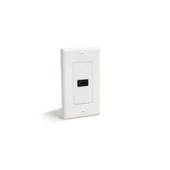 STARTECH SINGLE OUTLET FEMALE HDMI WALL PLATE, WHITE