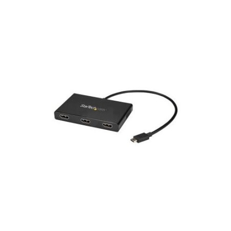 STARTECH USB-C MULTIPORT ADAPTER, 4K, HDMI(3), TRIPLE DISPLAY, WINDOWS, 3YR