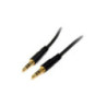 STARTECH 1.8m SLIM 3.5mm STEREO AUDIO CABLE - M/M - 3.5mm AUDIO CABLE LTW