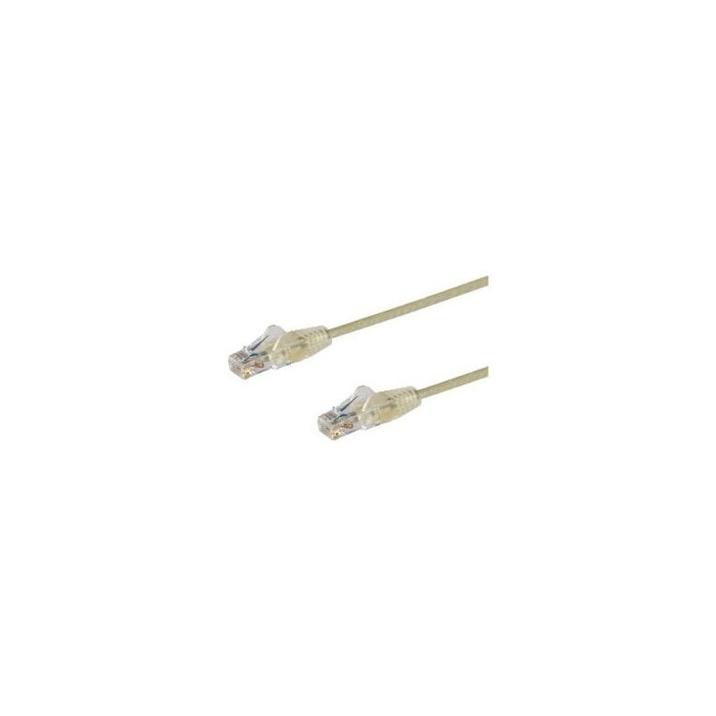 STARTECH 2.5M CAT6 CABLE, RJ45 PATCH CORD, SNAGLESS, SLIM, LSZH, GREY, LTW
