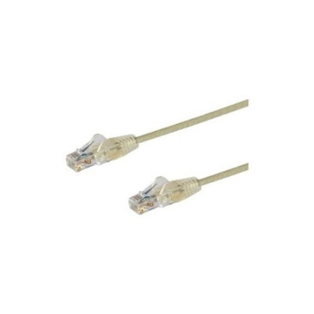STARTECH 2.5M CAT6 CABLE, RJ45 PATCH CORD, SNAGLESS, SLIM, LSZH, GREY, LTW