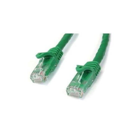 STARTECH CAT6 ETHERNET CABLE 1M GREEN 650MHZ 100W SNAGLESS PATCH CORD LTW