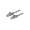 STARTECH CAT6 ETHERNET CABLE 3M GREY 650MHZ 100W SNAGLESS PATCH CORD LTW