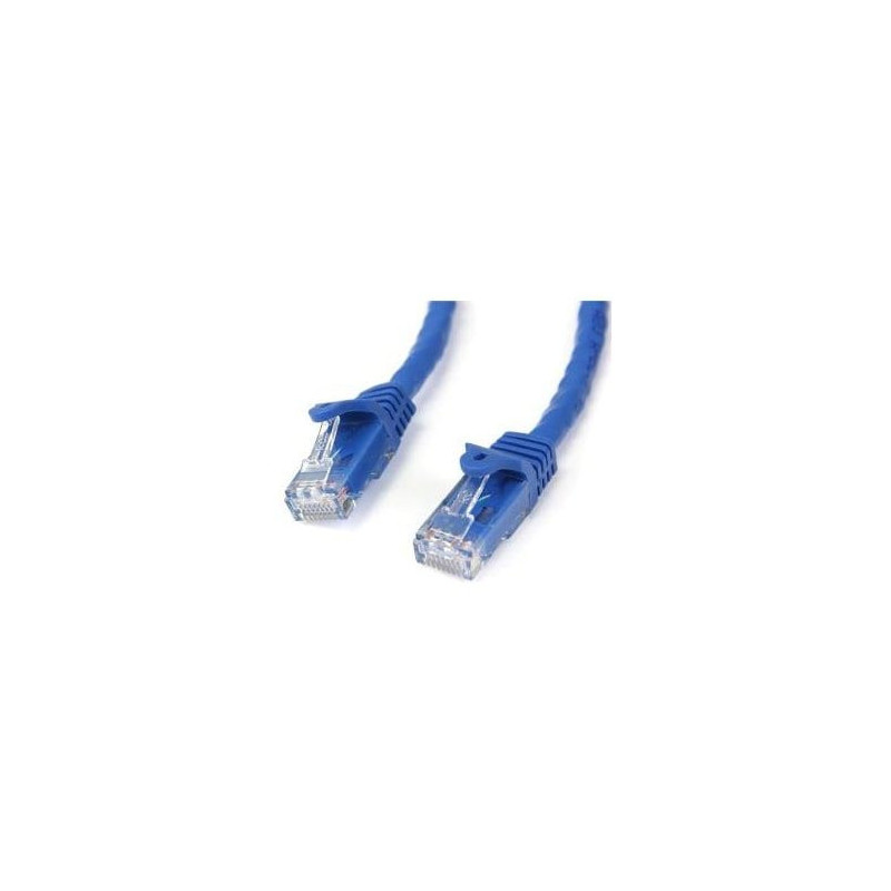 STARTECH 5M CAT6 ETHERNET CABLE BLUE 650MHZ 100W SNAGLESS PATCH CORD, LTW