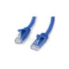 STARTECH 5M CAT6 ETHERNET CABLE BLUE 650MHZ 100W SNAGLESS PATCH CORD, LTW