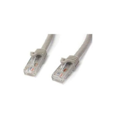 STARTECH CAT6 ETHERNET CABLE 5M GREY 650MHZ 100W SNAGLESS PATCH CORD LTW