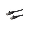 STARTECH 7.5M CAT6 CABLE, RJ45 PATCH CORD, SNAGLESS, 650MHz 100W, BLACK, LTW