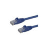 STARTECH 7.5M CAT6 CABLE, RJ45 PATCH CORD, SNAGLESS, 650MHz 100W, BLUE, LTW