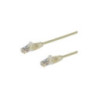 STARTECH 1.5M CAT6 CABLE, RJ45 PATCH CORD, SNAGLESS, SLIM, LSZH, GREY, LTW