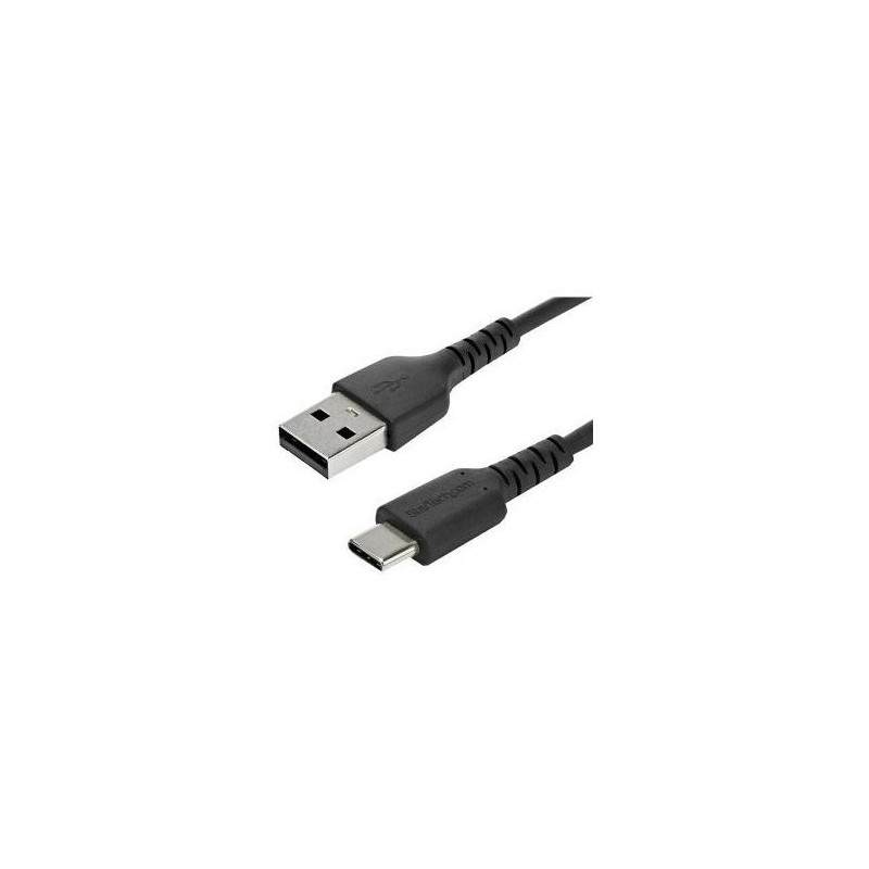 STARTECH 1M USB2.0 TO USB-C CABLE, DURABLE, 60W CAPACITY, BLACK,LTW