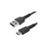 STARTECH 1M USB2.0 TO USB-C CABLE, DURABLE, 60W CAPACITY, BLACK,LTW