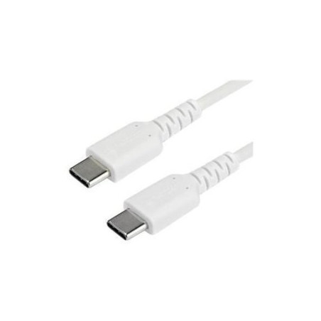 STARTECH 1M USB-C 2.0 CABLE, DURABLE, 60W PASSTHROUGH, WHITE, LTW