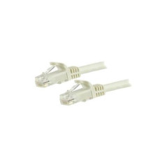 STARTECH 7.5M CAT6 CABLE, RJ45 PATCH CORD, SNAGLESS, 650MHz 100W, WHITE, LTW