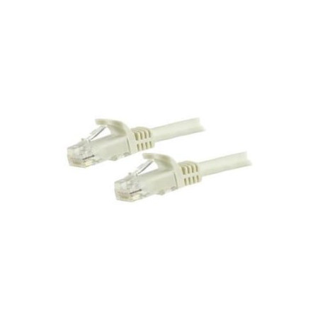 STARTECH 7.5M CAT6 CABLE, RJ45 PATCH CORD, SNAGLESS, 650MHz 100W, WHITE, LTW
