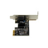 STARTECH 1 PORT GbE PCIe NETWORK CARD, LOW PROFILE, 2YR