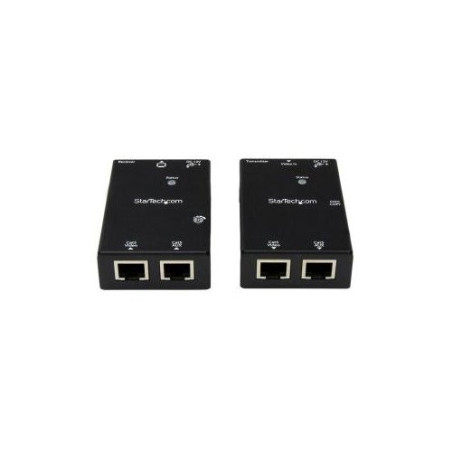 STARTECH HDMI OVER DUAL LAN EXTENDER, UP TO 50M OVER CAT5e/ 6, PWR, 2YR
