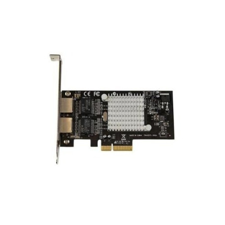 STARTECH 2 PORT GbE PCIe NETWORK CARD, STD PROFILE, 2YR