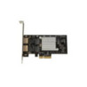 STARTECH 2 PORT GbE PCIe NETWORK CARD, STD PROFILE, 2YR