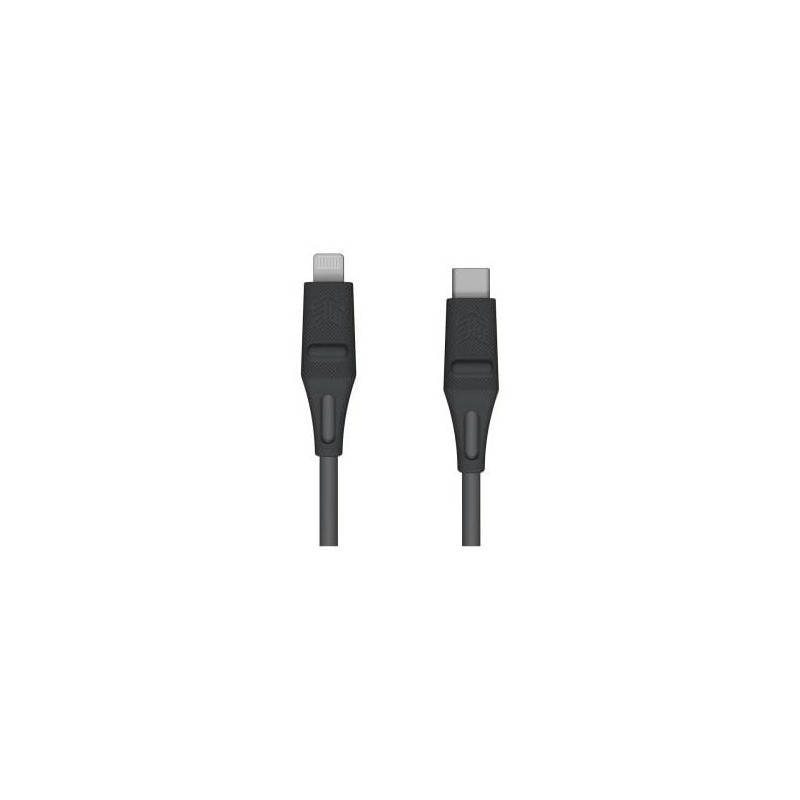 STM DUX CABLE USB-C TO LIGHTNING (1.5M) - GREY