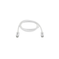 STARTECH 1M T/BOLT3 CABLE, 20GBPS, 100W PD, WHITE, 2YR