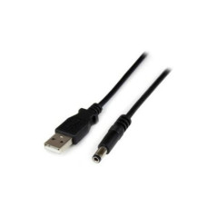STARTECH 1M USB A TO 5.5mm DC BARREL CONNECTOR (5V), LTW