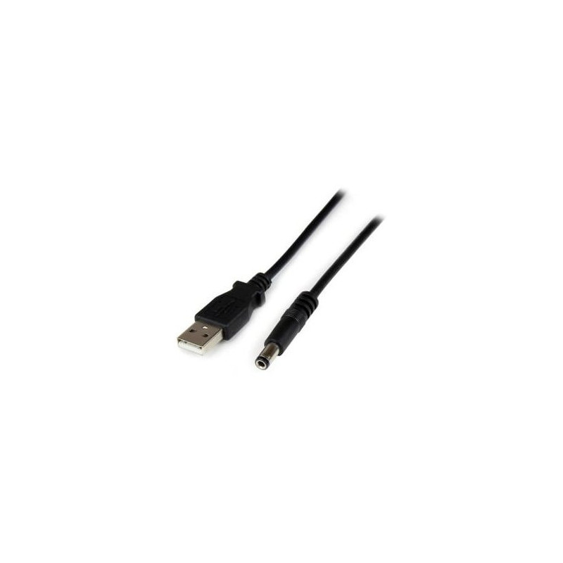 STARTECH 1M USB A TO 5.5mm DC BARREL CONNECTOR (5V), LTW
