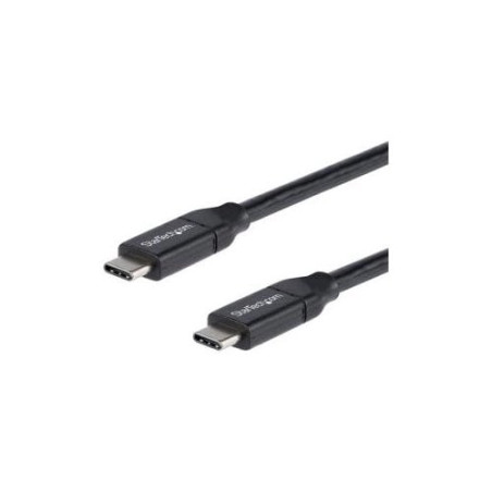 STARTECH 3M USB-C 2.0 CABLE, 5A PD, TB 3 COMPATIBLE, BLACK, 2YR
