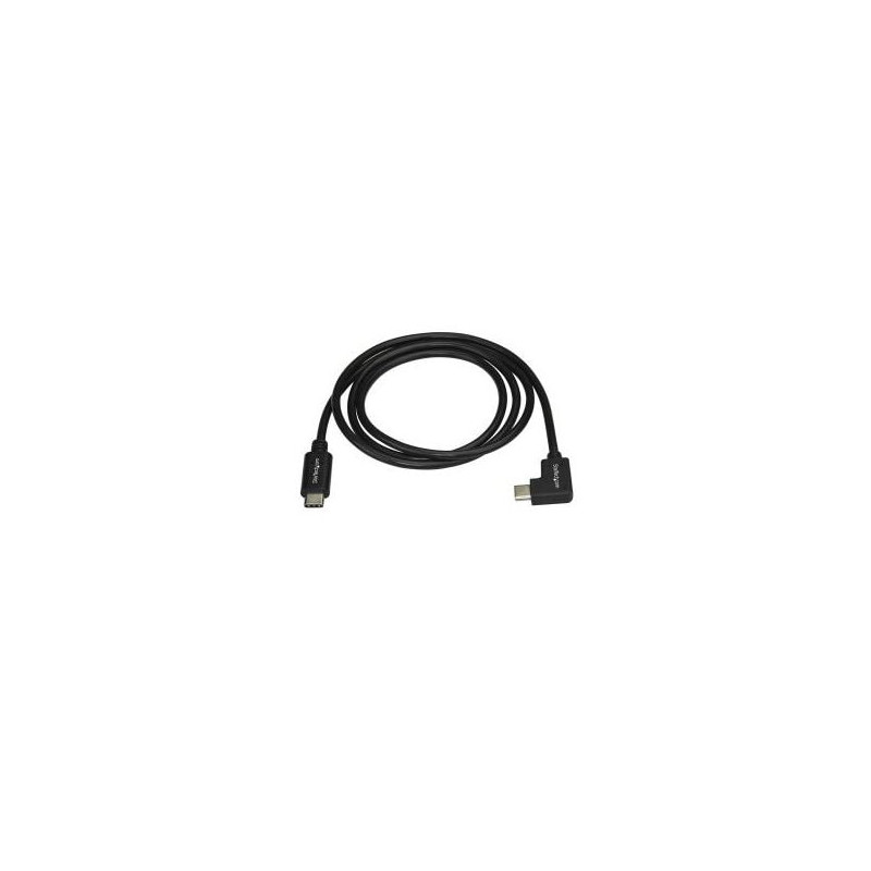 STARTECH 1M 3 FT RIGHT ANGLE USB-C CABLE - M/M - USB 2.0 LTW