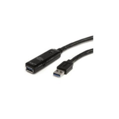 STARTECH 5M USB 3.0 A TO A EXTENSION CABLE, M/F, BLACK, LED, LTW