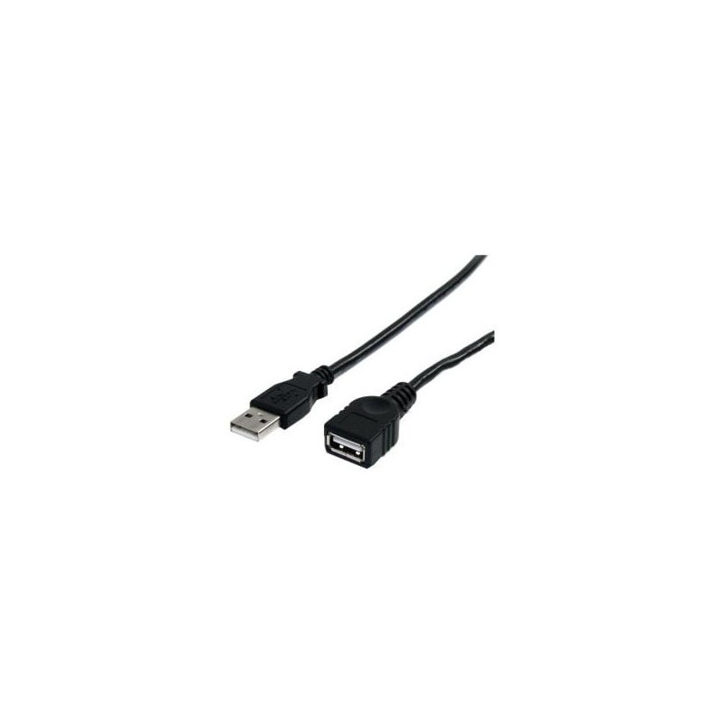 STARTECH 3M USB2.0 A TO A EXTENSION CABLE, M/F, BLACK, LTW