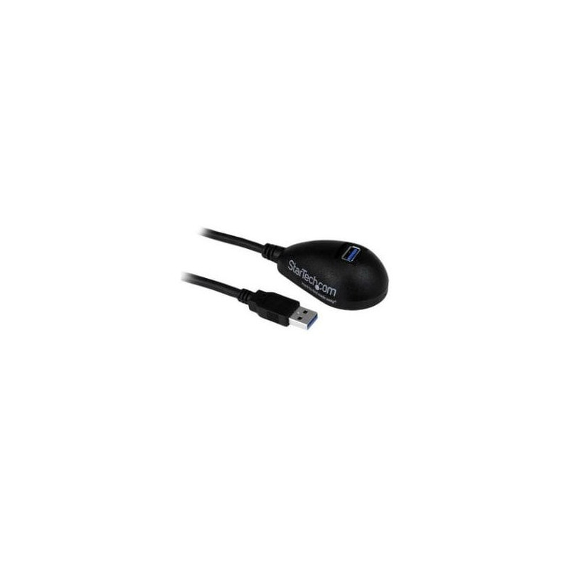 STARTECH 1.5M USB 3.0 A TO A EXTENSION CABLE, M/F, BLACK, DESKTOP BASE, LTW