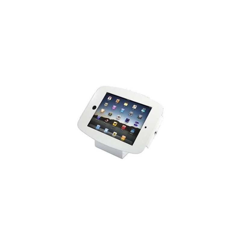 TABLET 45DEG TABLE STAND - WHITE