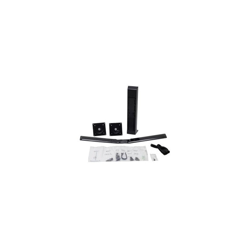 WORKFIT DUAL MONITOR KIT ERGOTRON BLACK