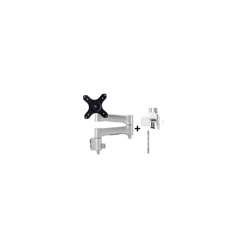 ATDEC QUAD DESK MOUNT SILVER
