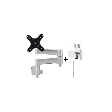 ATDEC QUAD DESK MOUNT SILVER