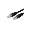 15 FT BLACK MOLDED CAT6 UTP PATCH CABLE