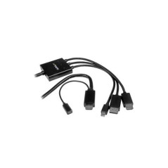 STARTECH 6FT HDMI DP OR mDP TO HDMI ADAPTER CABLE 2YR