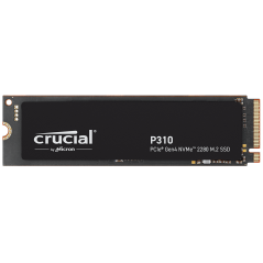 Crucial® P310 2TB PCIe Gen4 x4 NVMe 2280 M.2 SSD 7100R/6000W(seq)MB/s,1.2M IOPS,1200TB TBW, 1.5M Hrs MTTF,[CT2000P310SSD8] 5yr w