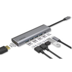 USB-C to 4K HDMI Multi-Port Adapter