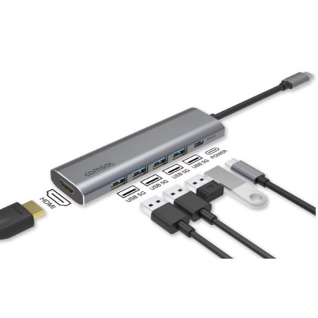 USB-C to 4K HDMI Multi-Port Adapter