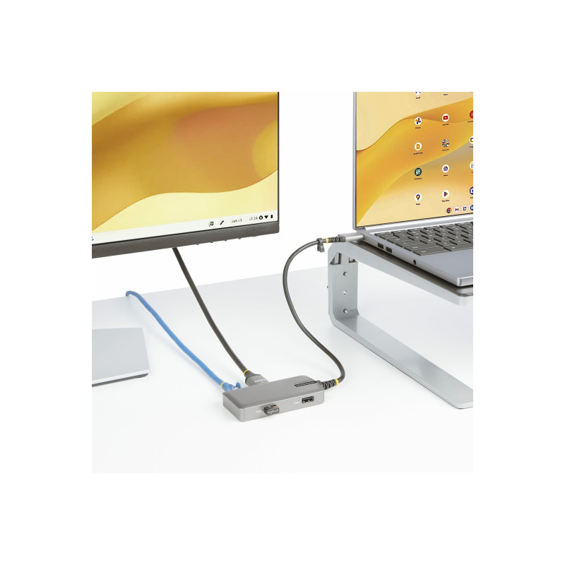 STARTECH USB-C MULTIPORT ADAPTER HDMI/GBE, WORKS WITH CHROMEBOOK (WWCB) 3 YR